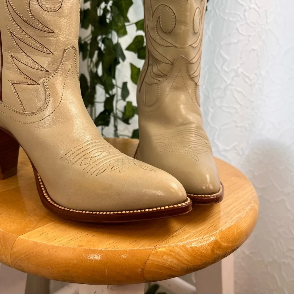 Dan Post Ladies Vintage Cowboy Boot Narrow - Picture 7 of 13